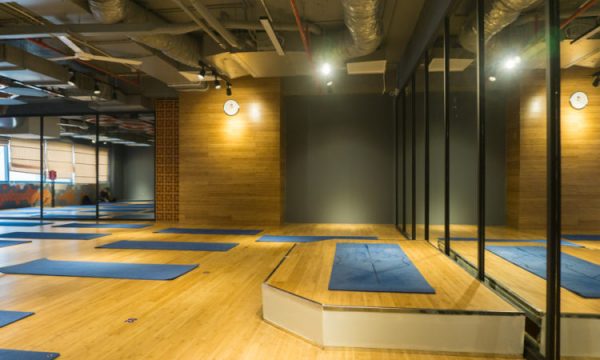 Dự án sàn tre tại AK FITNESS & YOGA