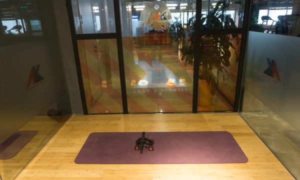 Dự án sàn tre tại AK FITNESS & YOGA