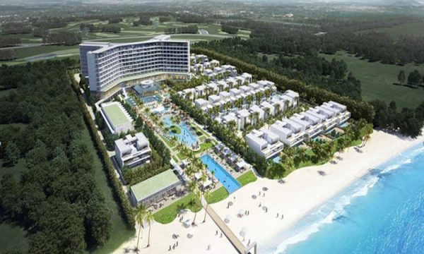 Op tran tre ngoai troi Shilla Resort Quang Nam 1