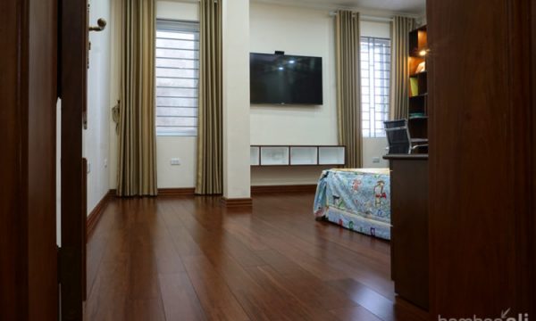 Dự án sàn tre tại VILLA GIA HƯNG - Bamboo Ali