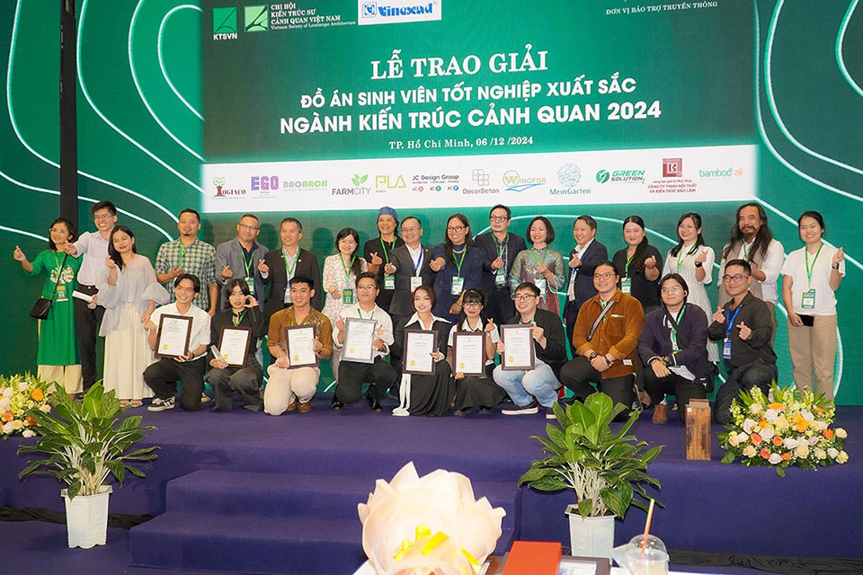 Lễ trao giải Đồ án Tốt nghiệp Xuất sắc ngành Kiến trúc Cảnh quan 2024 1