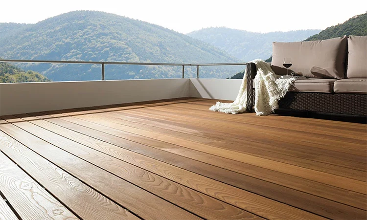 Sàn gỗ biến tính nhiệt Thermowood Ash