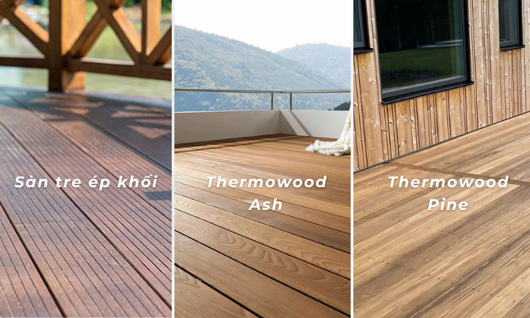 Ba vật liệu sàn nổi bật trong phân khúc cao cấp