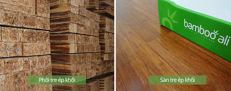 Sàn tre ép khối là loại sàn cao cấp từ tre tự nhiên, được ép khối để tạo độ bền cao, thẩm mỹ và thân thiện môi trường