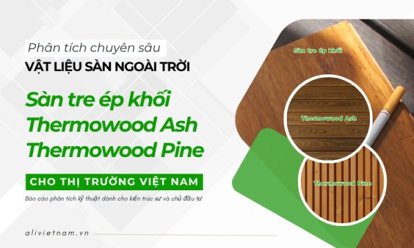Sàn tre ép khối, Thermowood Ash và Thermowood Pine