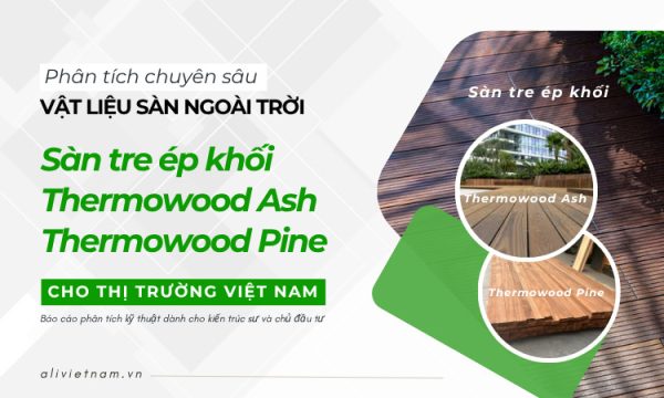 Sàn tre ép khối, Thermowood Ash và Thermowood Pine