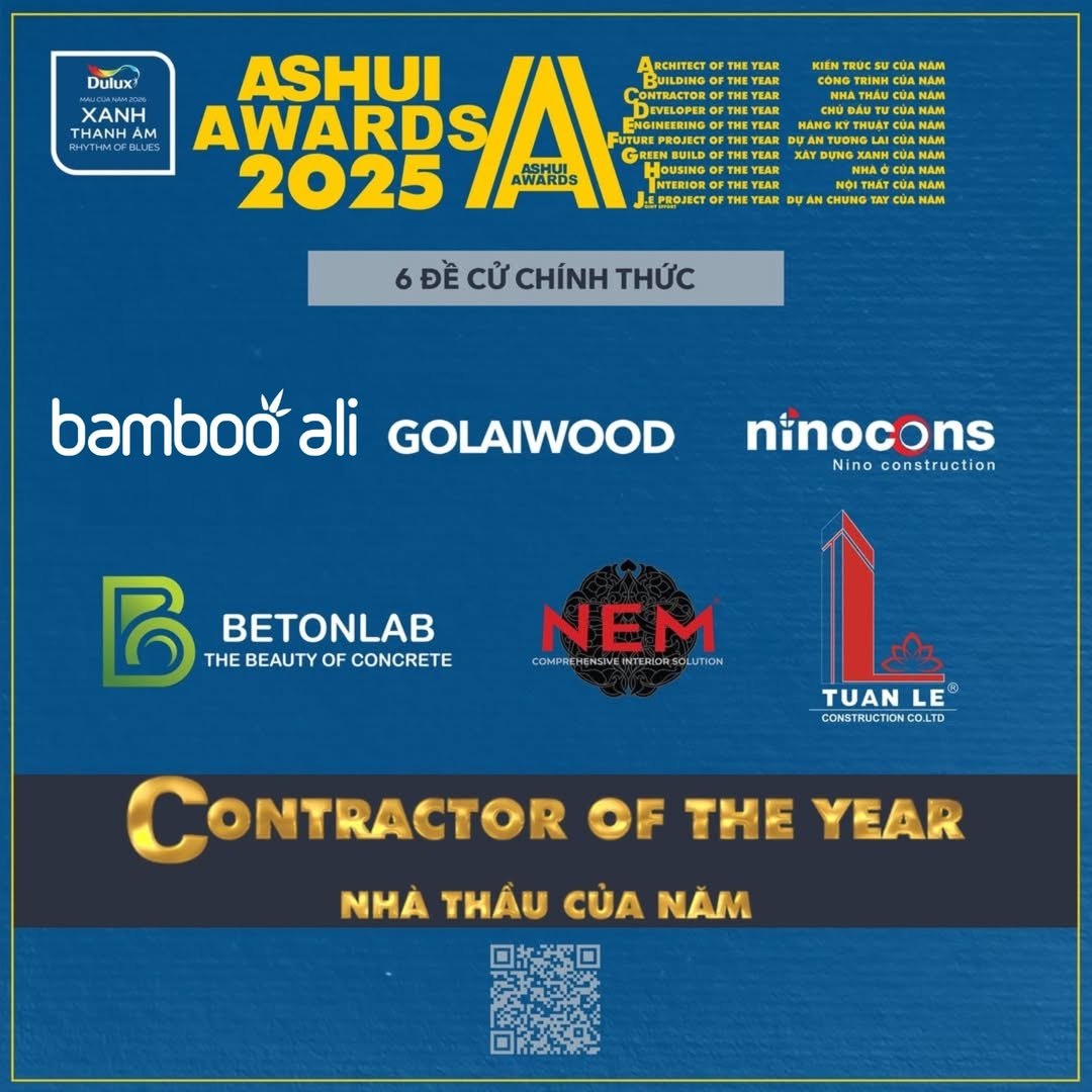 Dấu ấn của nhà thầu vật liệu xanh trong kiến trúc đương đại Việt Nam 1