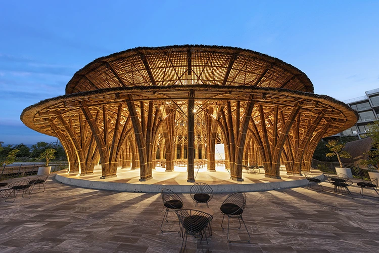 Công trình tre ngày càng phổ biến vì là một giải pháp đột phá cho công trình xanh